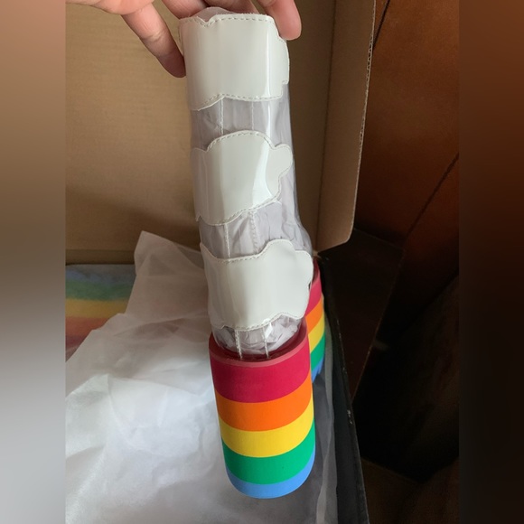 NIB Dolls Kill x Current Mood Happy Daze Platforms Shoes Size US 7 Women - Picture 9 of 11